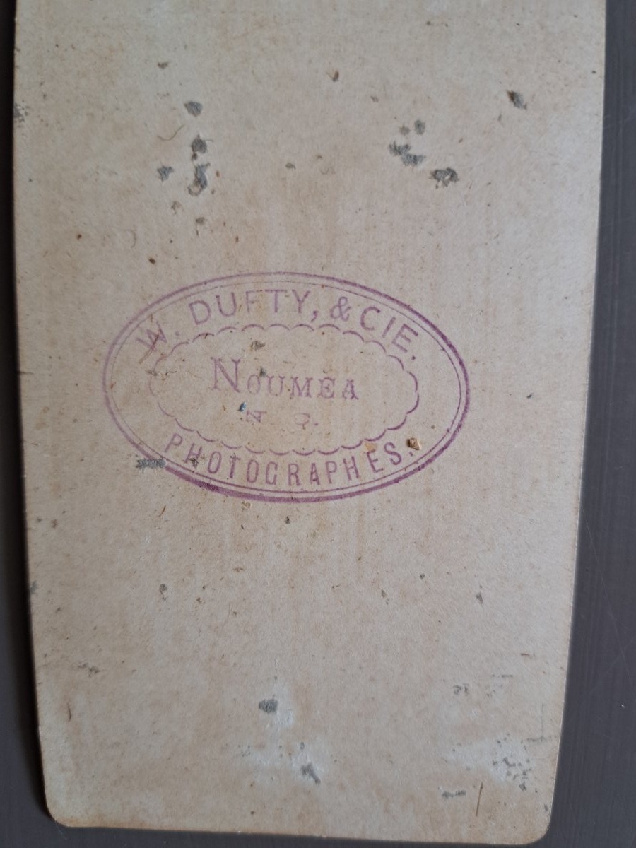 Business-card-sized Photographs Of New Caledonia By W. Dufty. Price Per Unit-photo-6