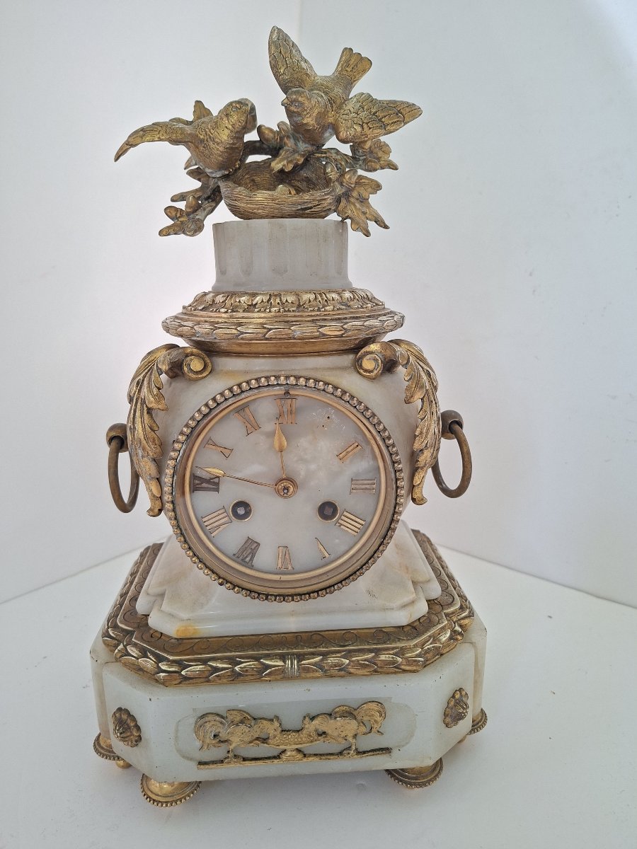 Louis XVI-style Bedroom Clock 