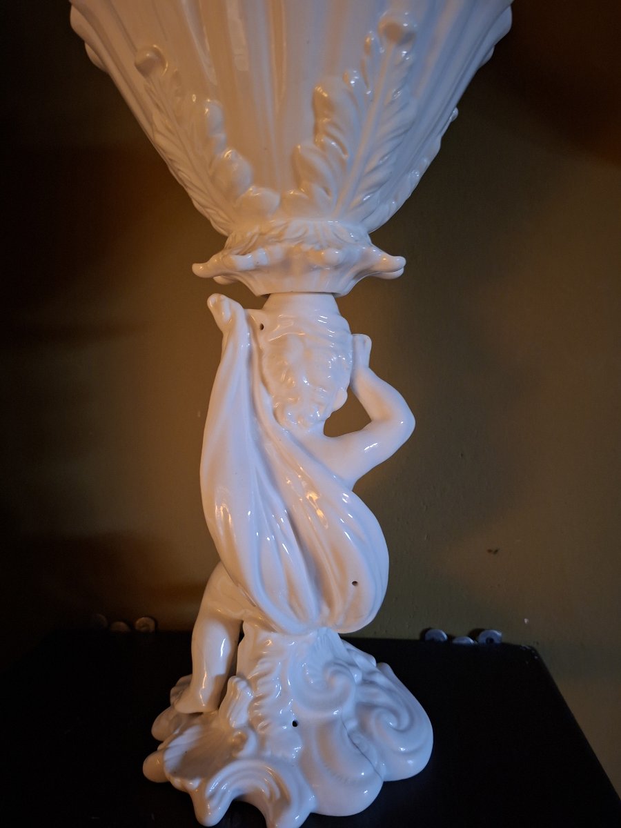Copeland Porcelain Kerosene Lamp -photo-2