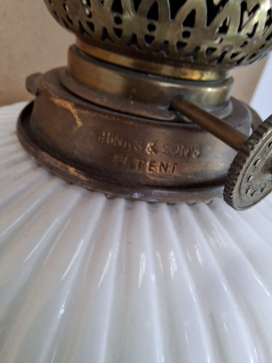 Copeland Porcelain Kerosene Lamp -photo-3