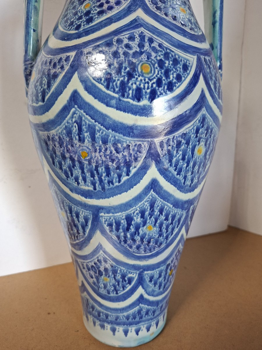 vase amphore marocain début XX eme siecle-photo-3
