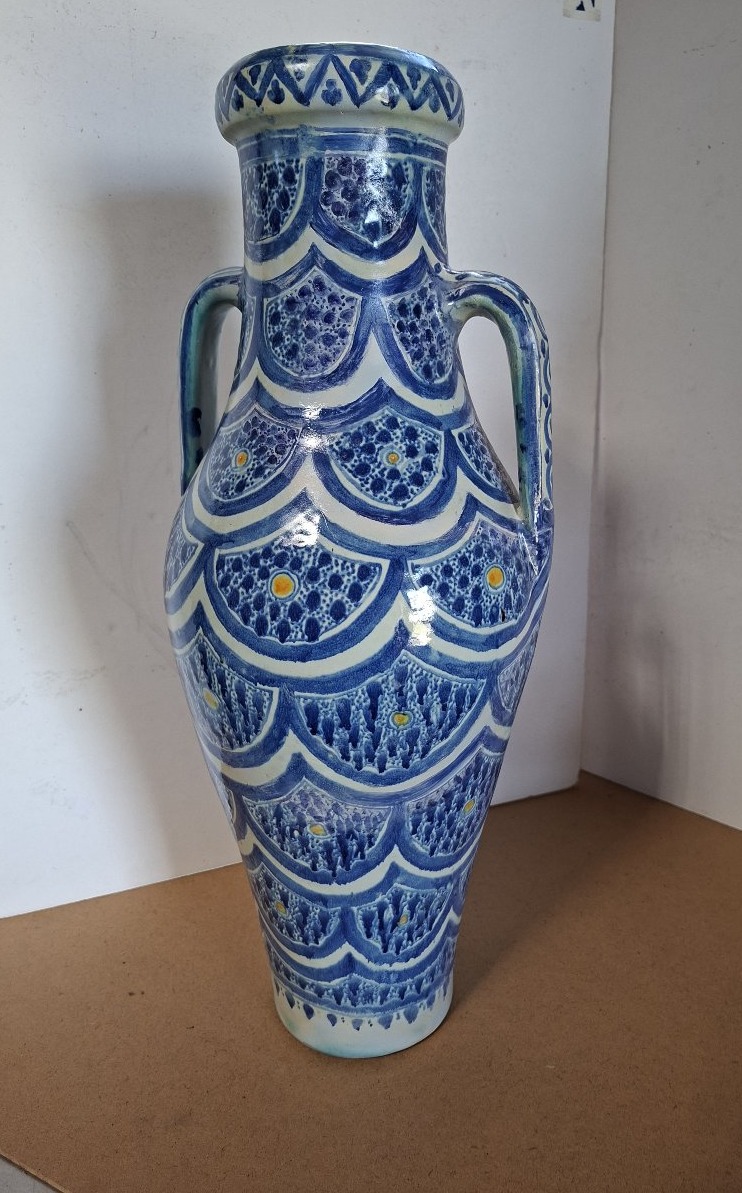 vase amphore marocain début XX eme siecle-photo-2
