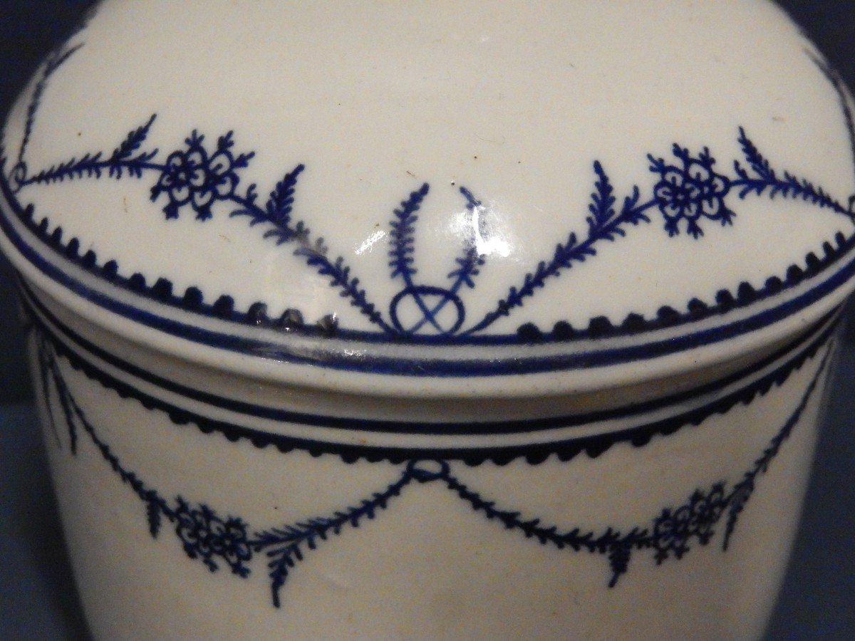 Tournai Porcelain Sugar Pot-photo-2