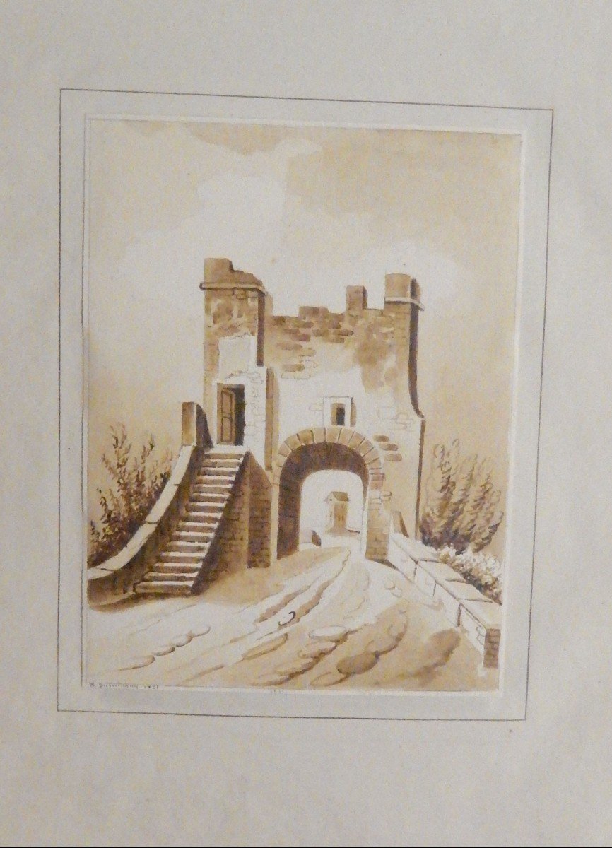 Journey To Italy : Album With 64 Drawings-photo-4