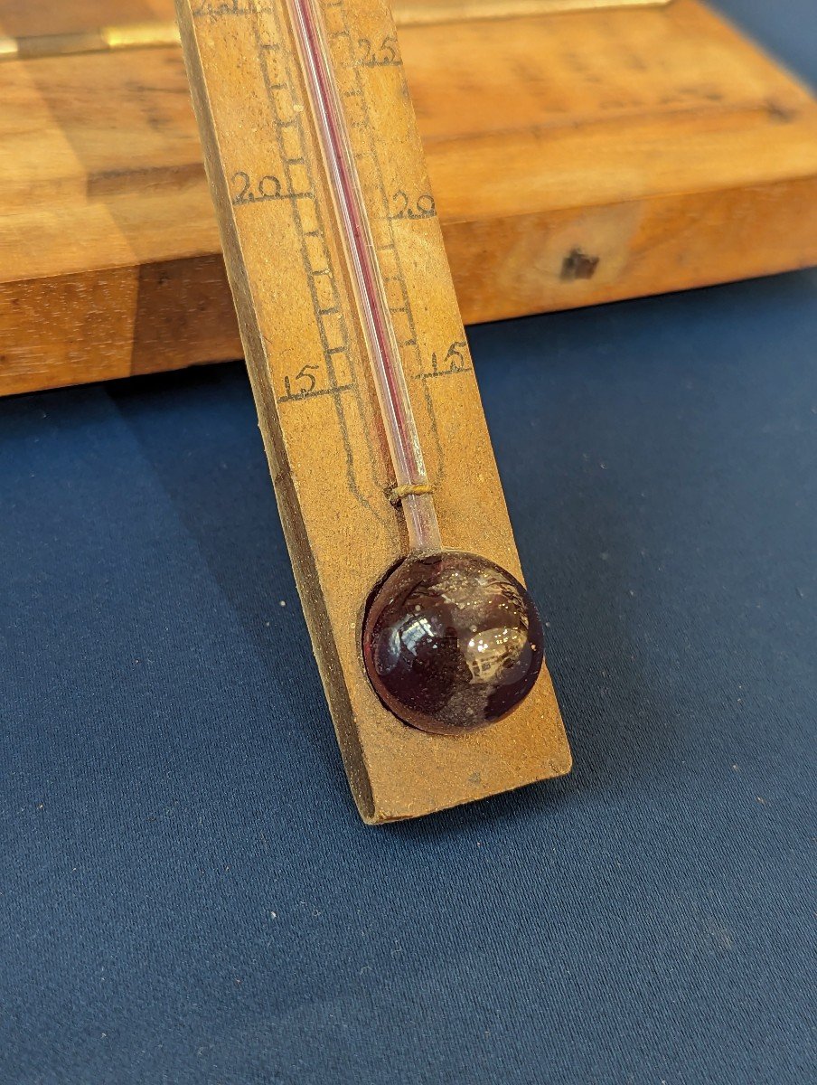 Wine Merchant's Kit With Silver Wine Scale In Its Box-photo-2
