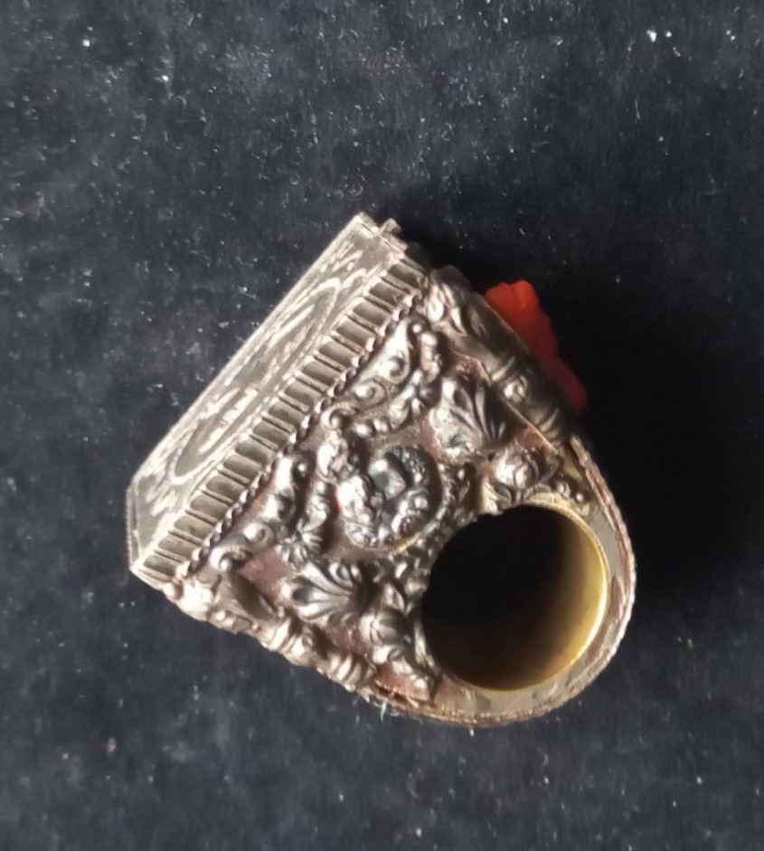 Bague épiscopale en Acier