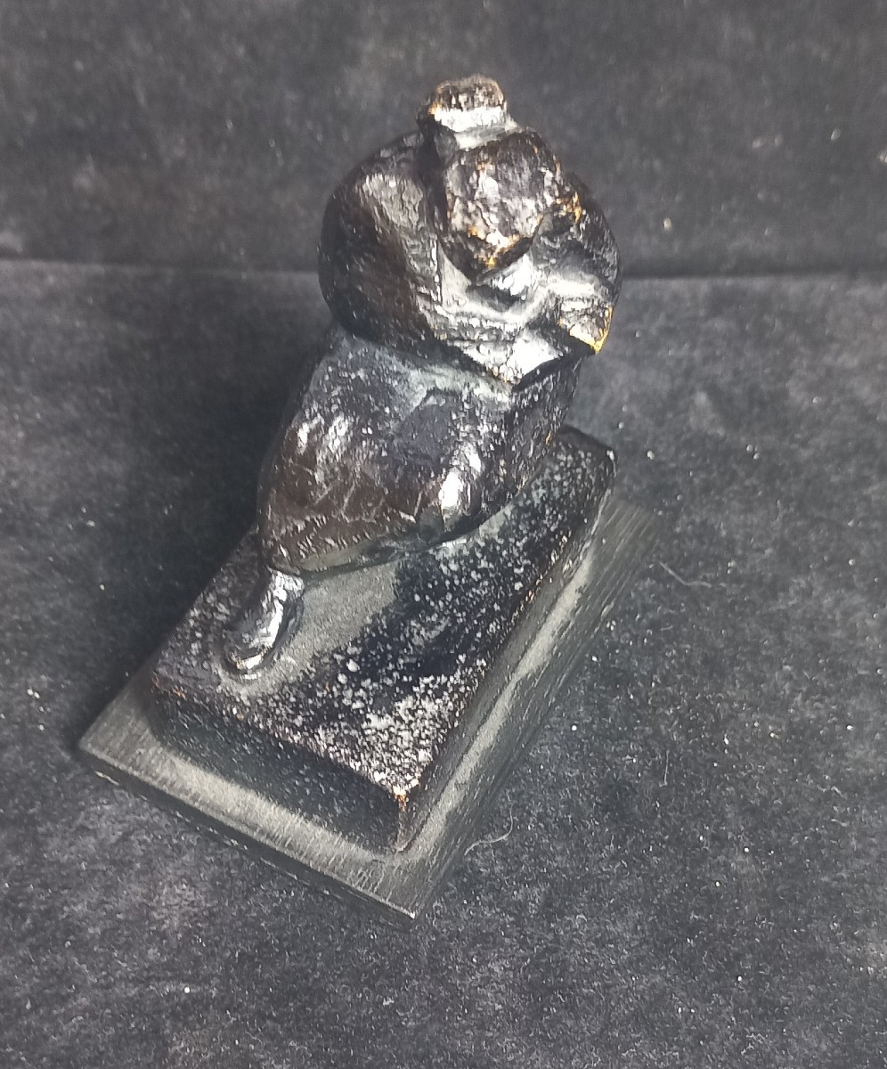 Statuette "maternité" Par Liss Eriksson, Fondeur Claude Valsuani-photo-3