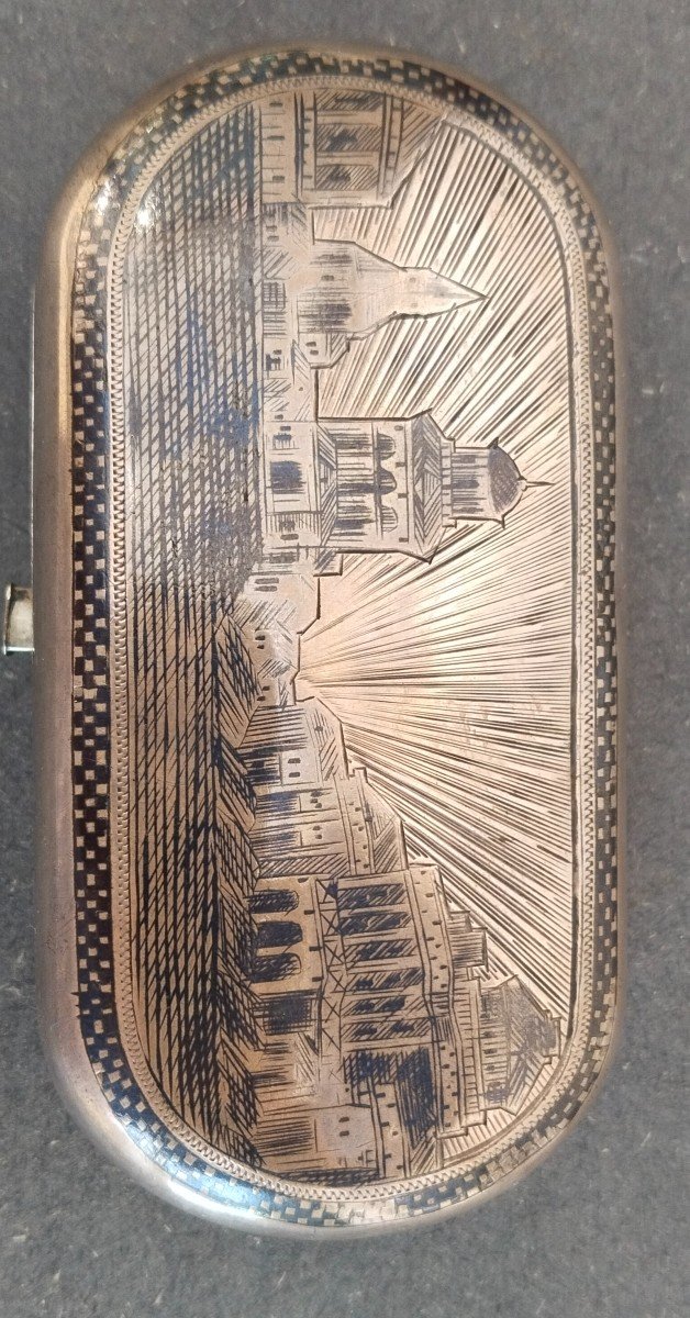 Russian Silver Snuffbox From Moscow-photo-8