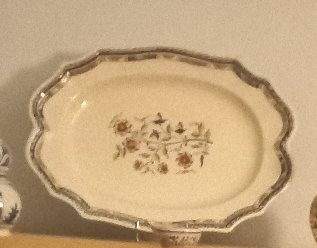 Very Large Rouen Earthenware Dish