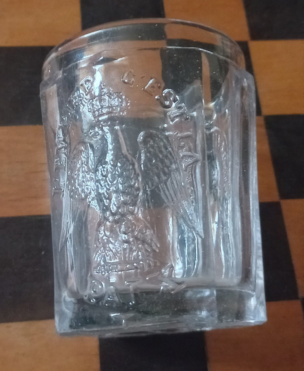 5 Verres De Propagande Pour Napoléon  III, Vendus séparément -photo-3