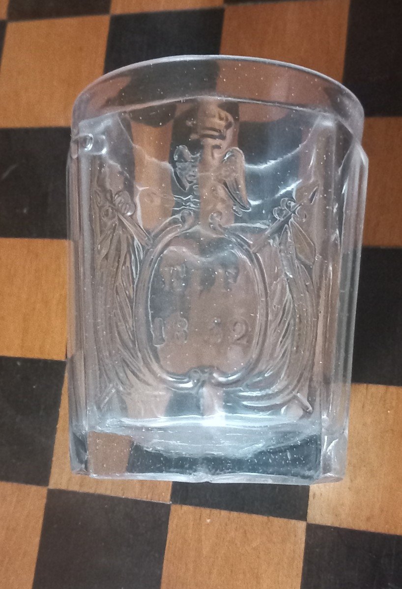 5 Verres De Propagande Pour Napoléon  III, Vendus séparément -photo-4