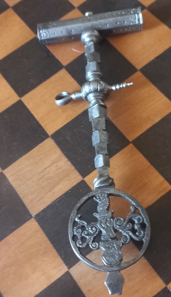 Iron Germanic Arquebus Key -photo-2
