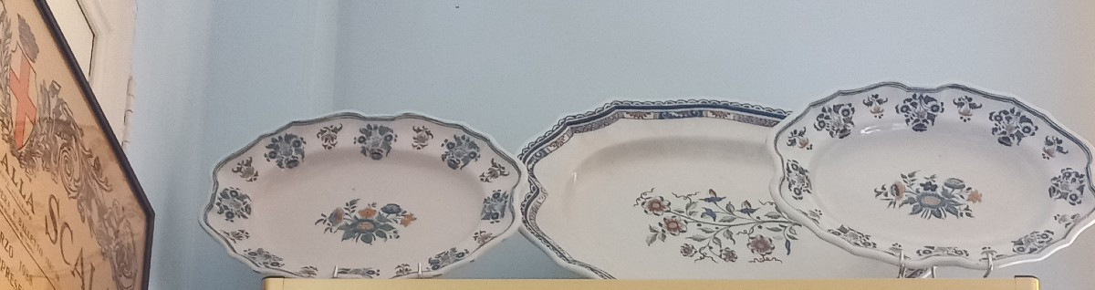 2 Plats En Faïence De Moustiers -photo-4