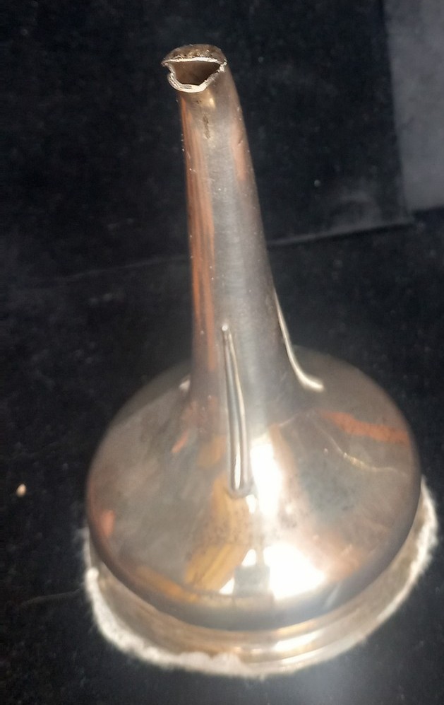 Scottish Silver Funnel Decanter