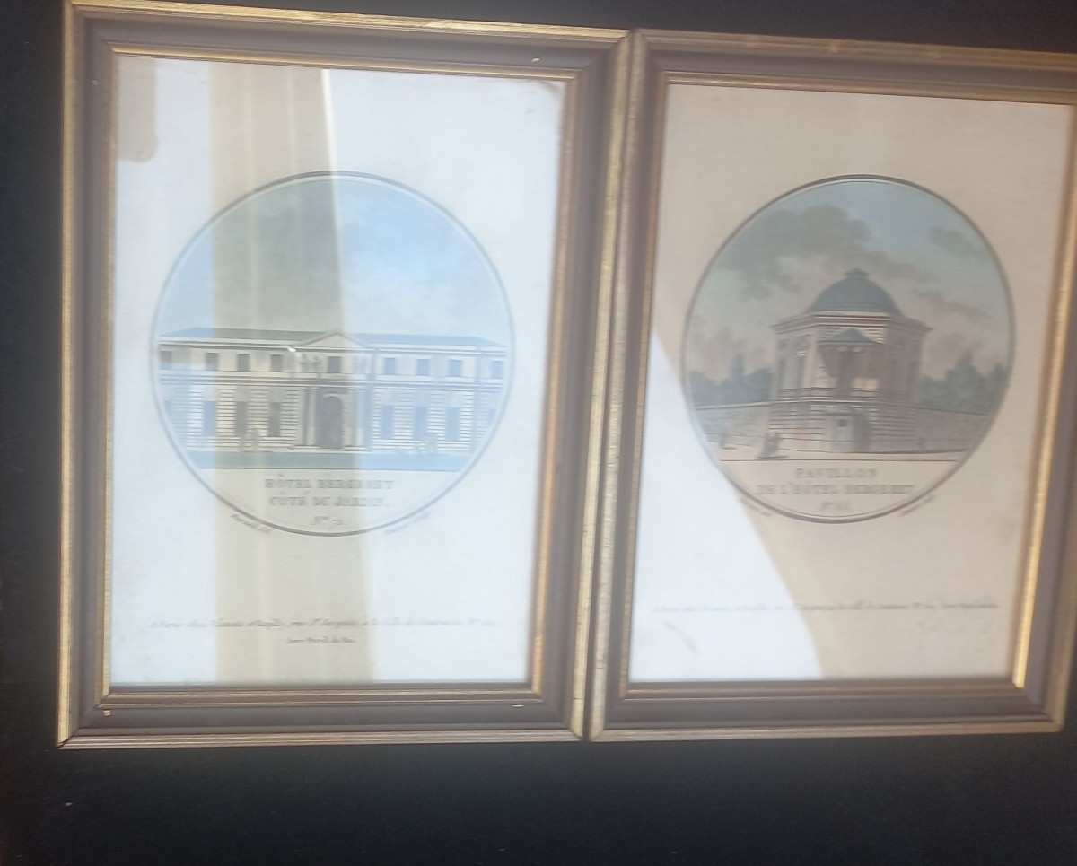  Les 3 vues de l'hôtel  Bergeret à  Paris par Janinet-photo-4