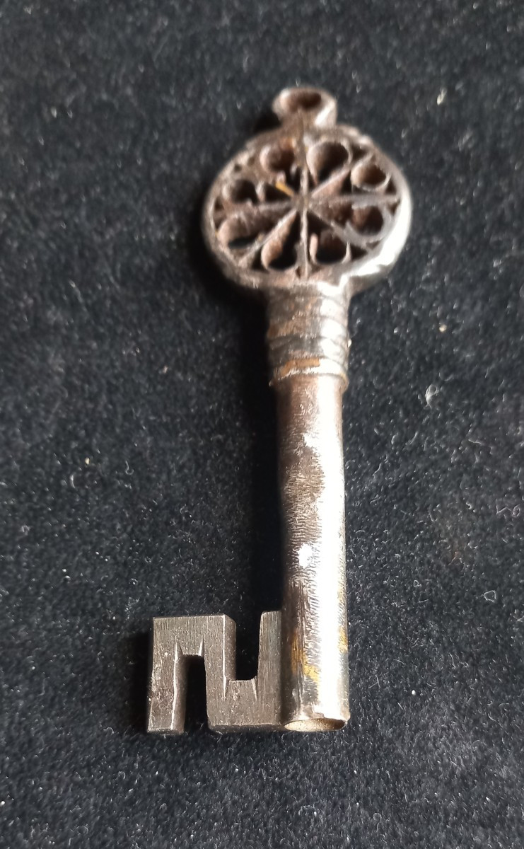 Wrought Iron Venetian Key From The 16th Century