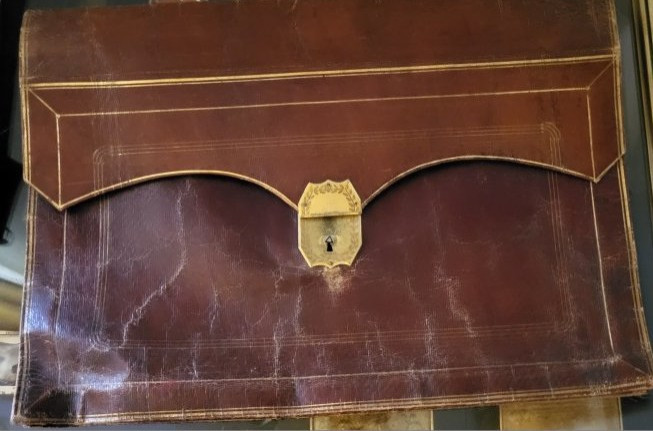 Porte-documents rouge-photo-3