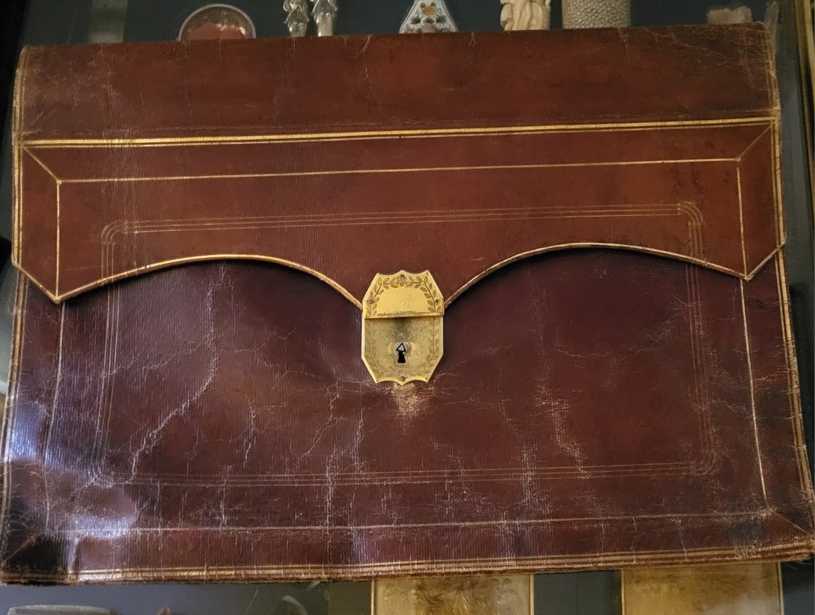 Porte-documents rouge