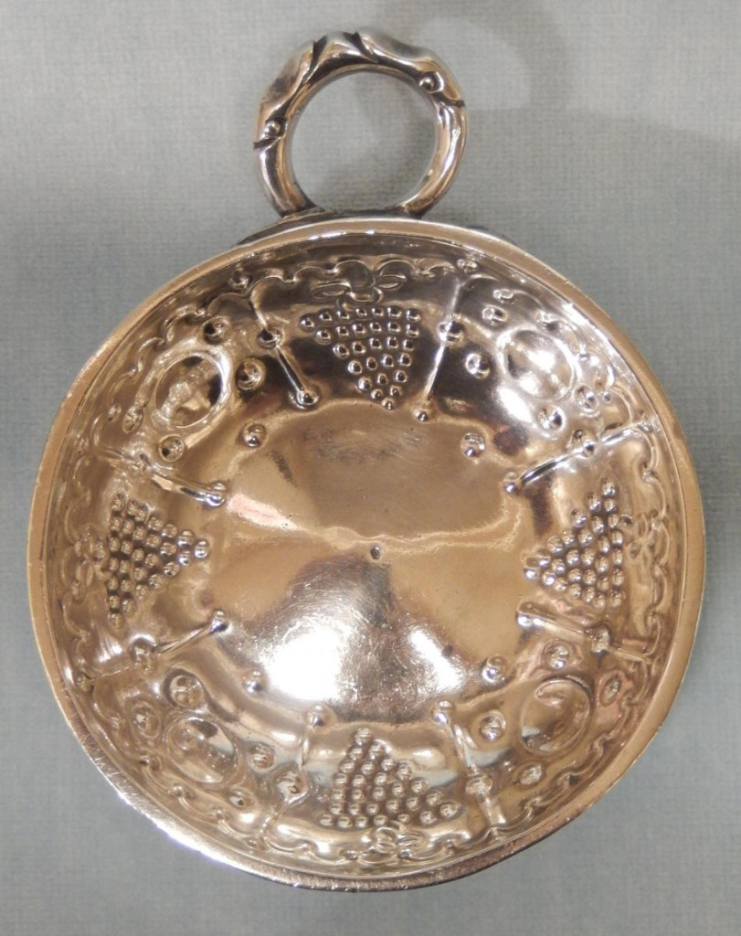 Large Tastevin In Silver, Clermont-ferrand 18th Century