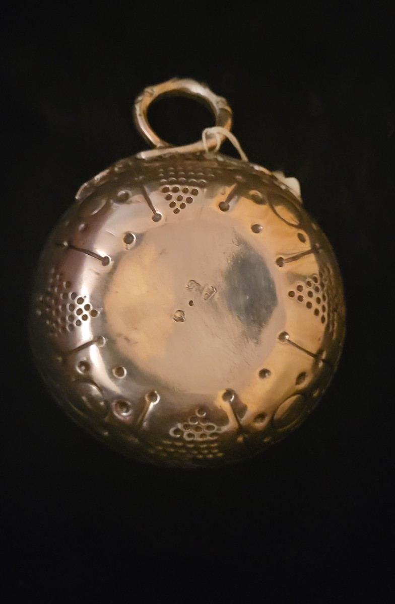 Large Silver Tastevin, Clermont-ferrand 18th Century-photo-3