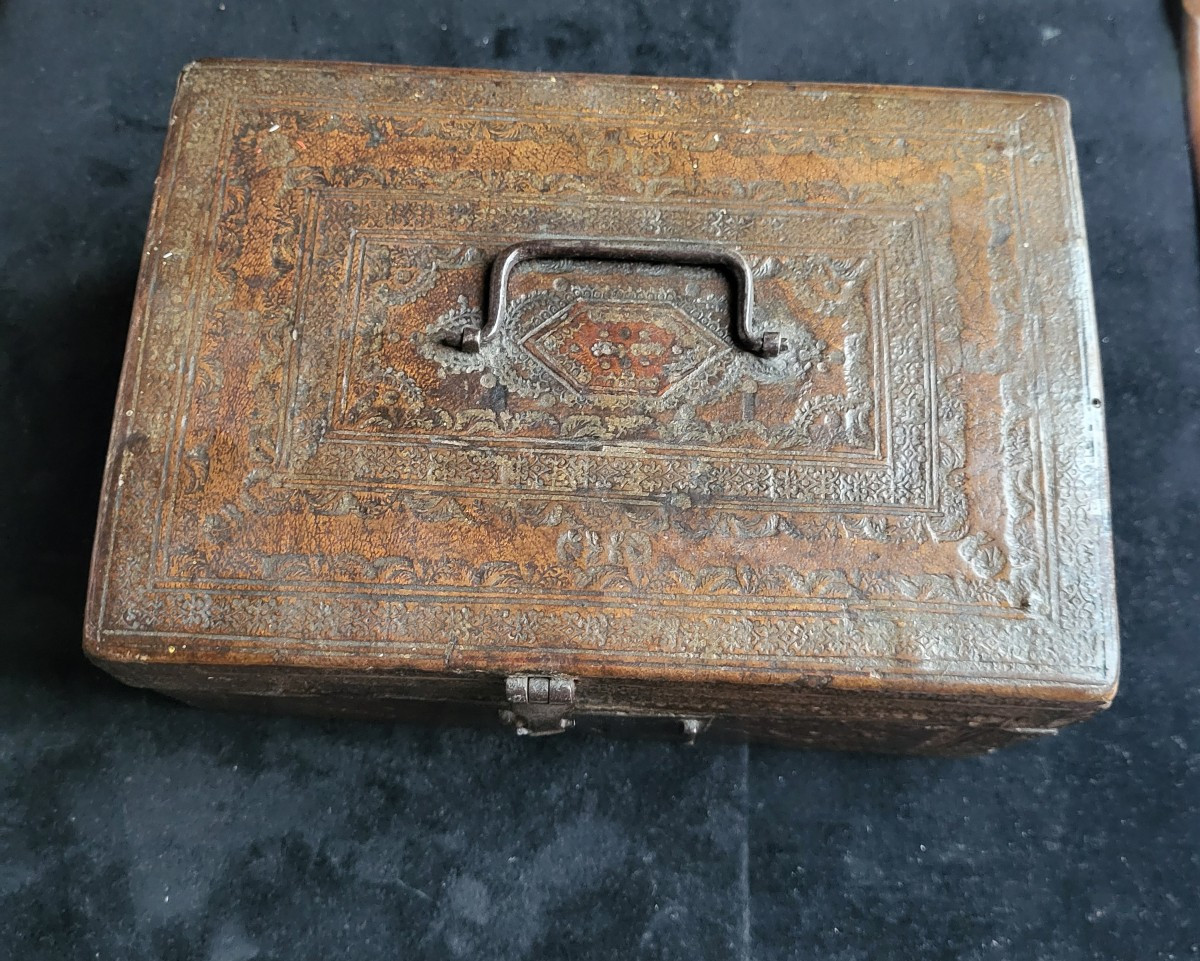 Coffret De Messager En Cuir