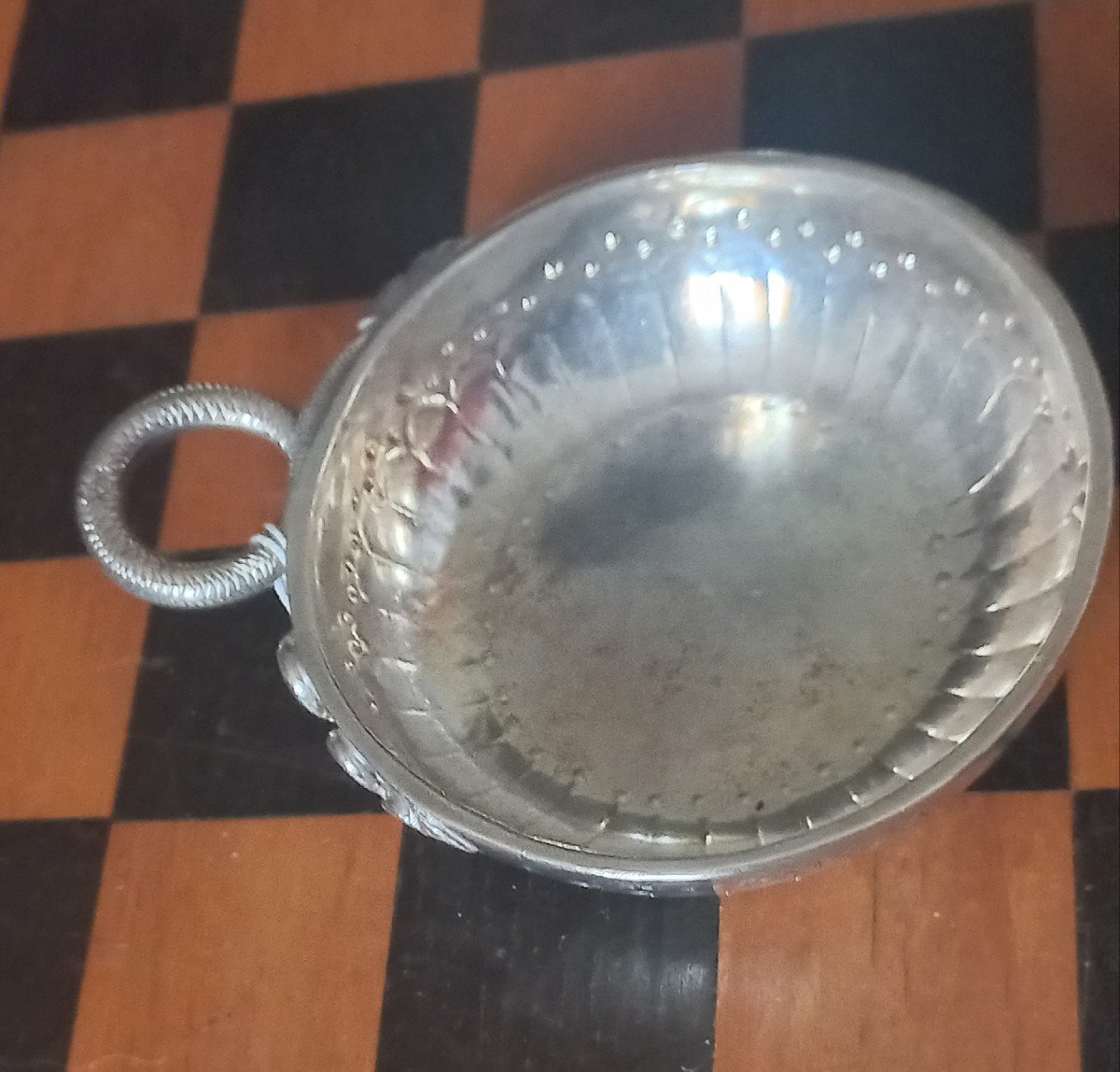 Tastevin  argent Paris 18e Siècle