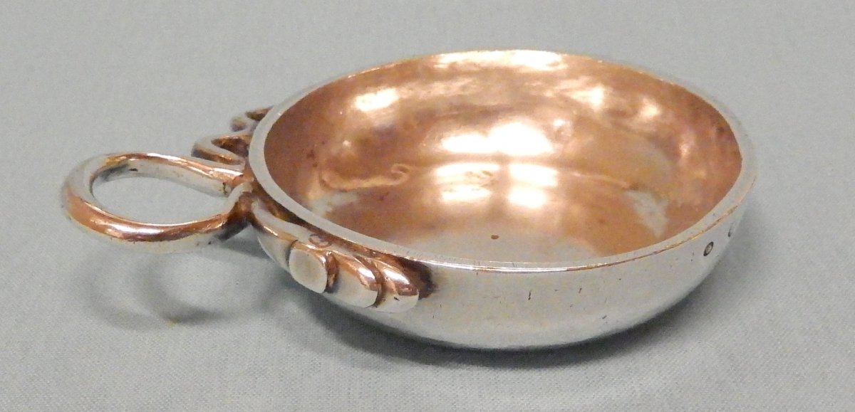 Tastevin In Silver 18th Century Angers 1746
