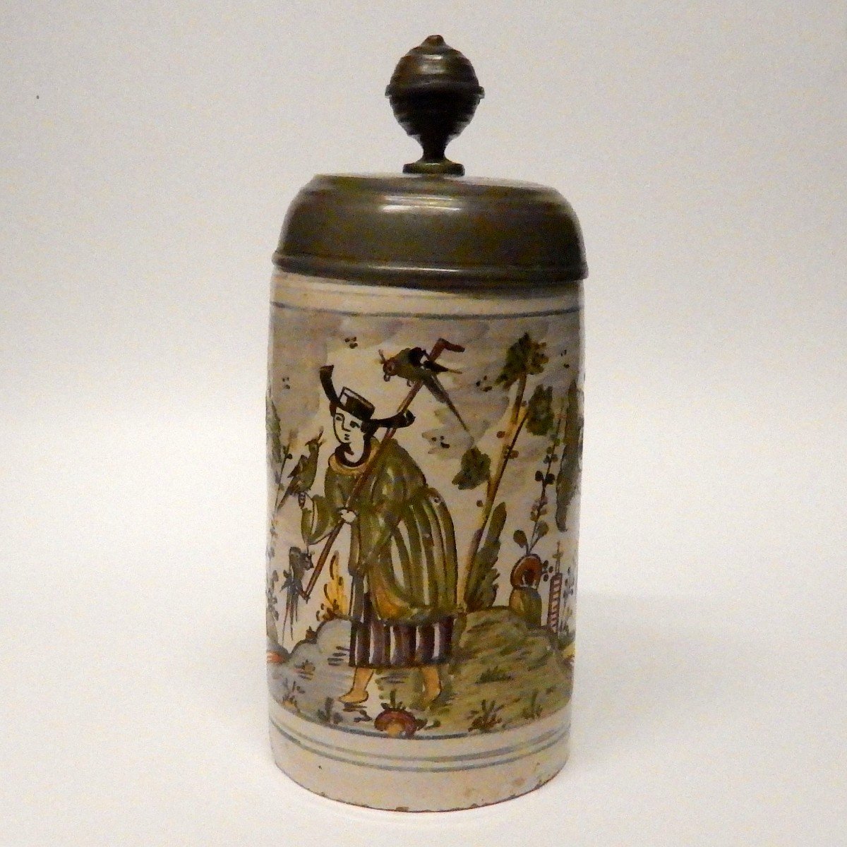 Mug In Earthenware Germany Eighteenth Century