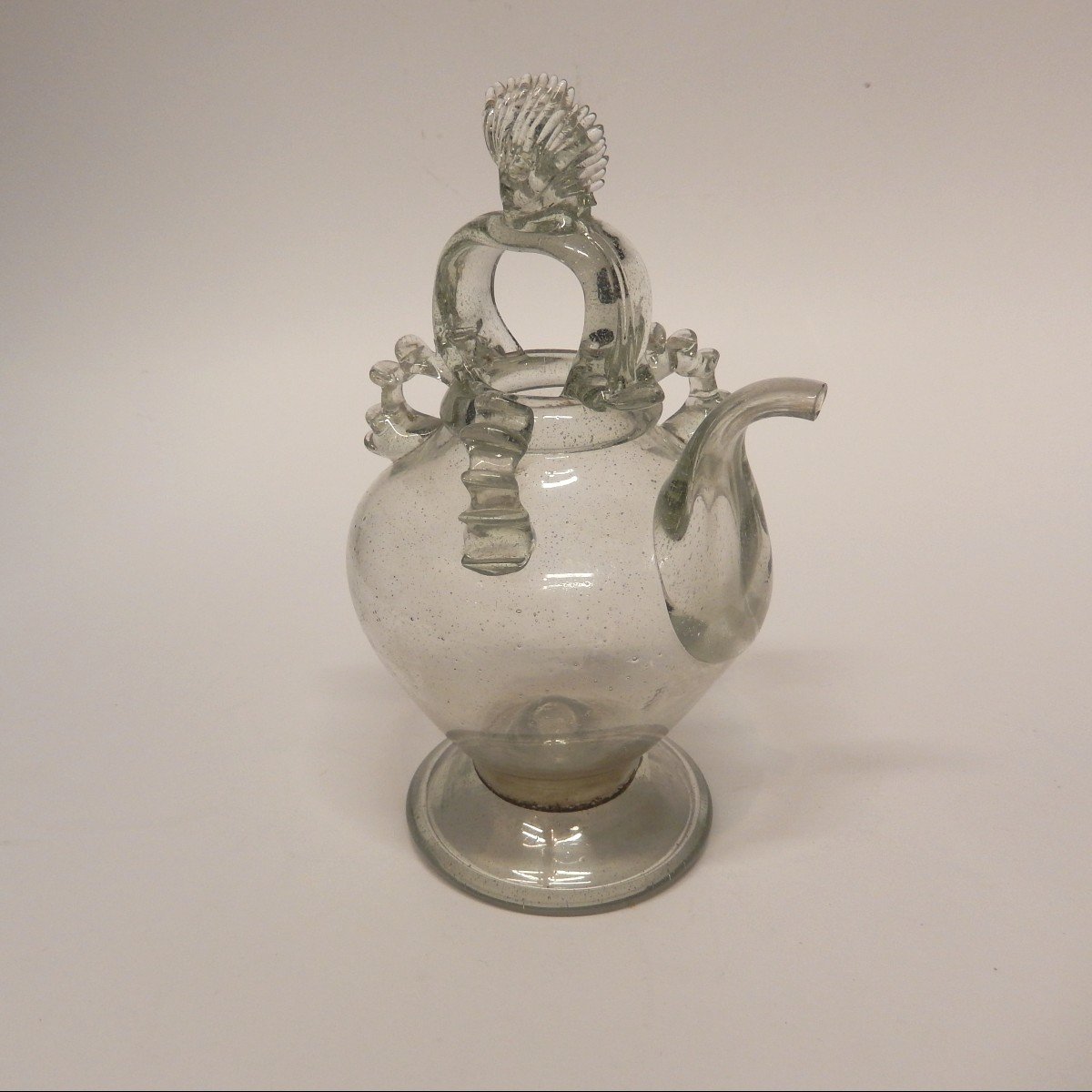 18th Century Glass Jug-photo-2