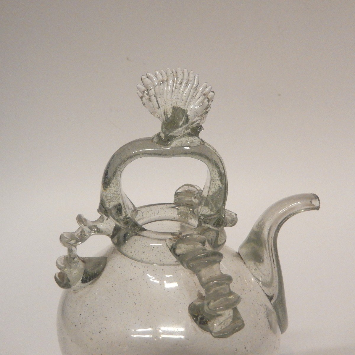 18th Century Glass Jug-photo-4