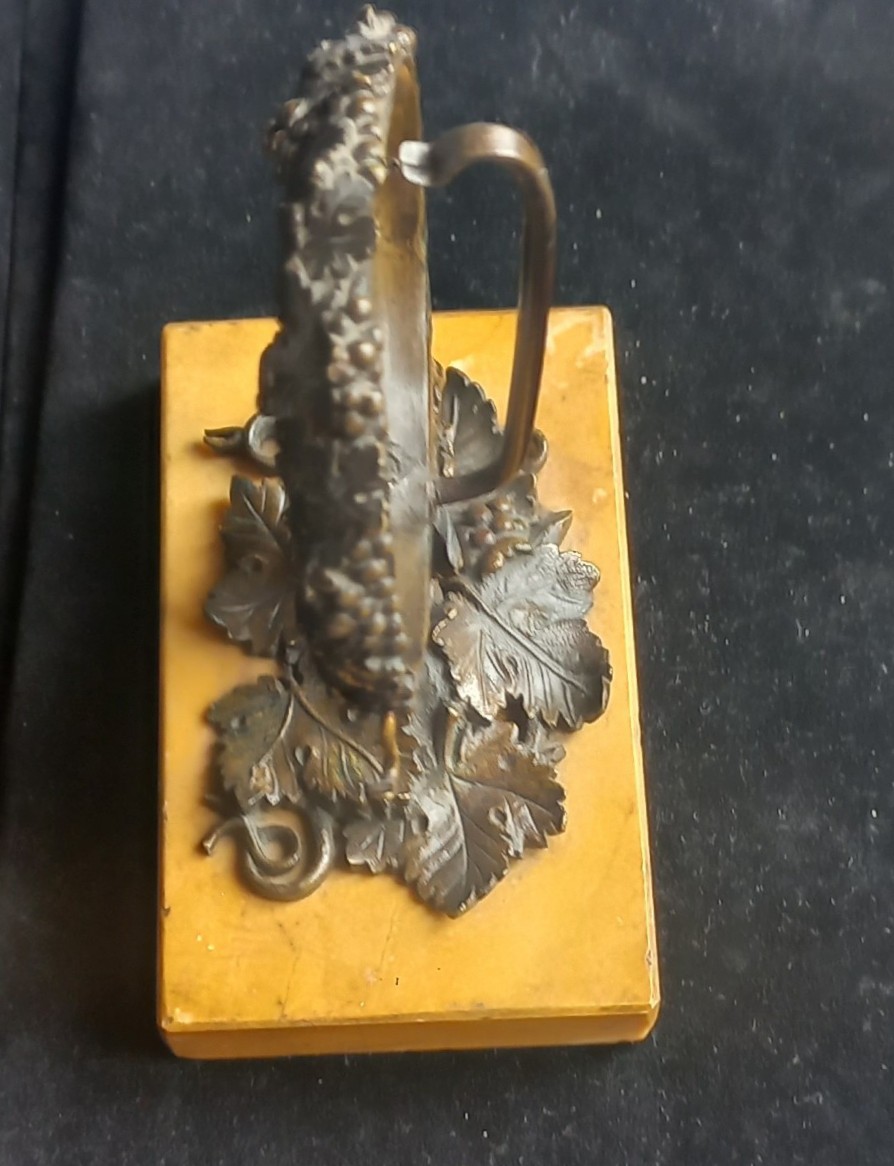 Porte-montre En Bronze à Décor De Vigne-photo-5