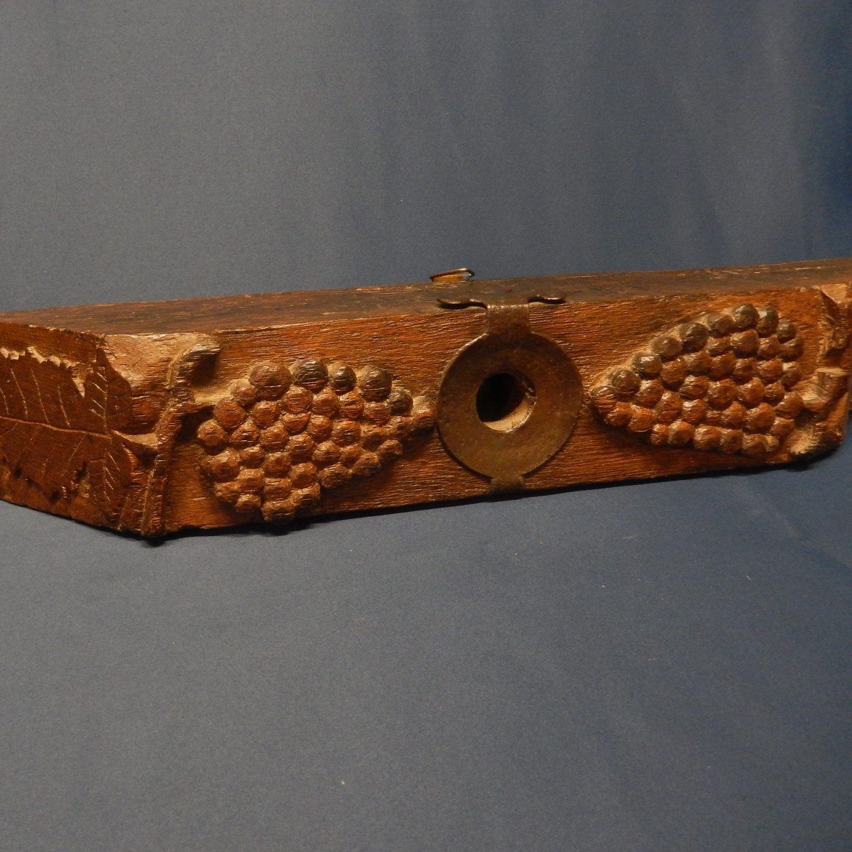Barrel Lock With Wine Grapes-photo-1