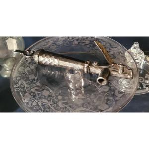 Arquebus Key With Powder Flask 