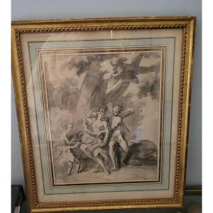 Drawing : Zephyr And Flora