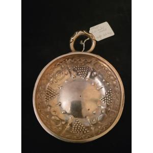 Grande Tasse à vin - tastevin - Argent, Clermont-ferrand 18e Siècle