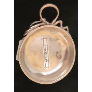 Tastevin In Silver 18th Century Angers 1746