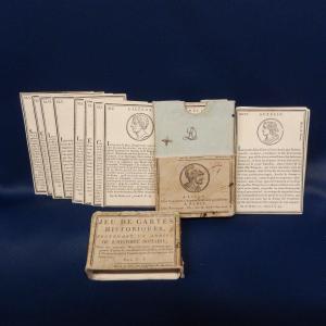 Jeu De Cartes Historiques - Abrégé de l'Histoire romaine en 48 cartes