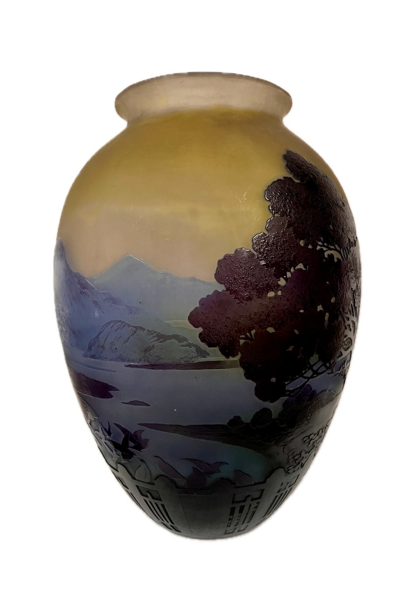 Gallé Vase. Lake Como.-photo-5