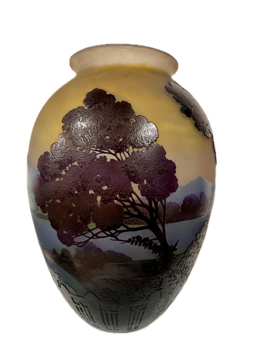 Gallé Vase. Lake Como.-photo-6