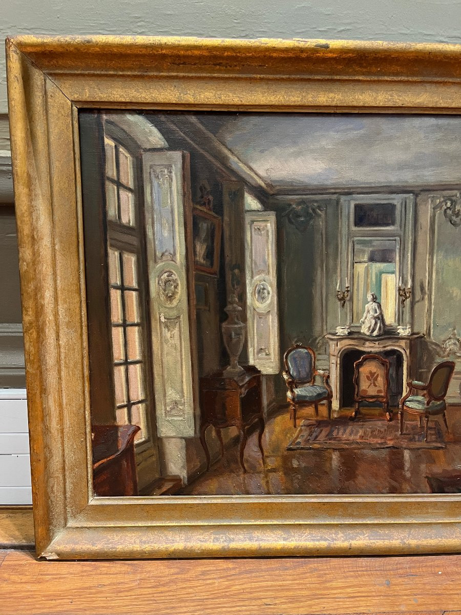 Gustave MÜLLER-VALENTIN (1894-1954). Hst. Palais de Rohan-photo-2