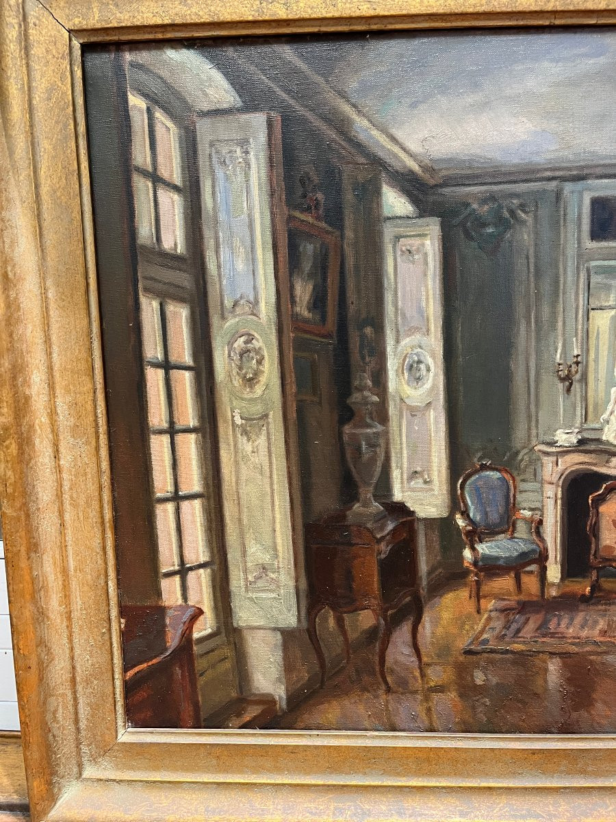 Gustave MÜLLER-VALENTIN (1894-1954). Hst. Palais de Rohan-photo-1