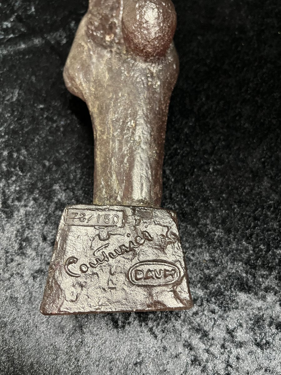 Robert Couturier pâte de verre pour Daum : Les Acrobates-photo-2