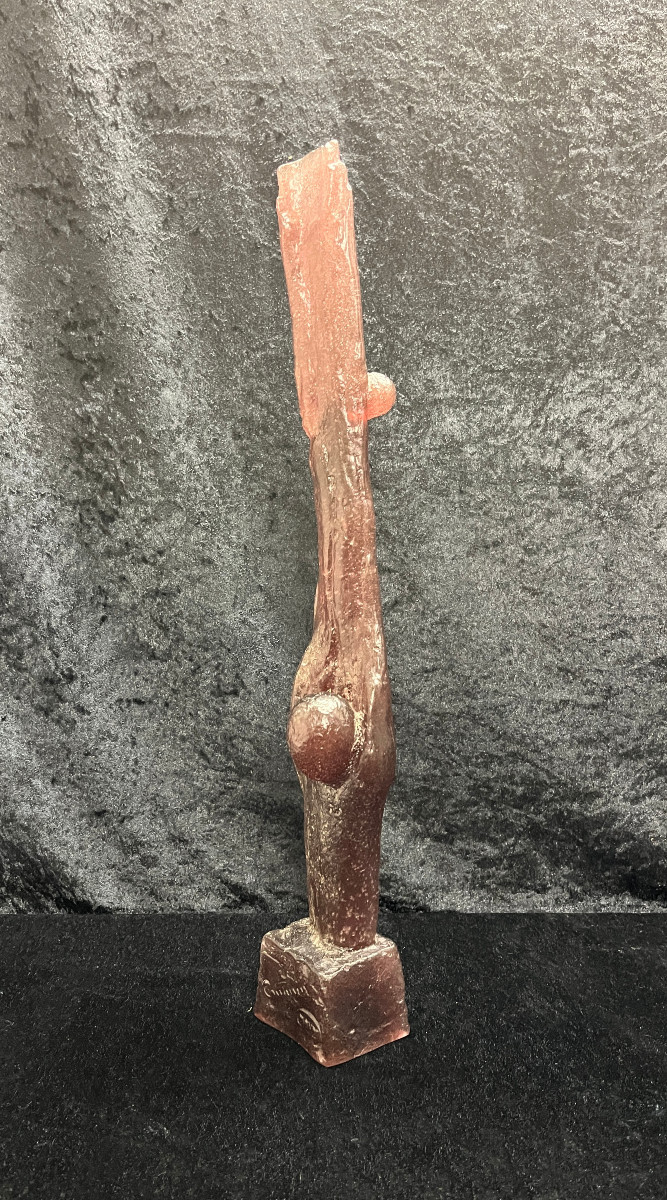 Robert Couturier pâte de verre pour Daum : Les Acrobates