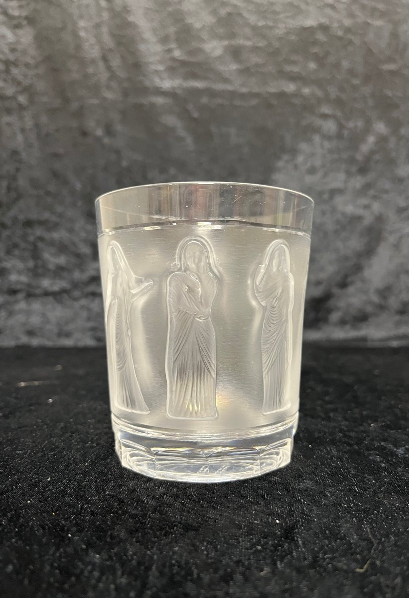 Lalique Glass France - Model: Women In Antique Style-photo-2