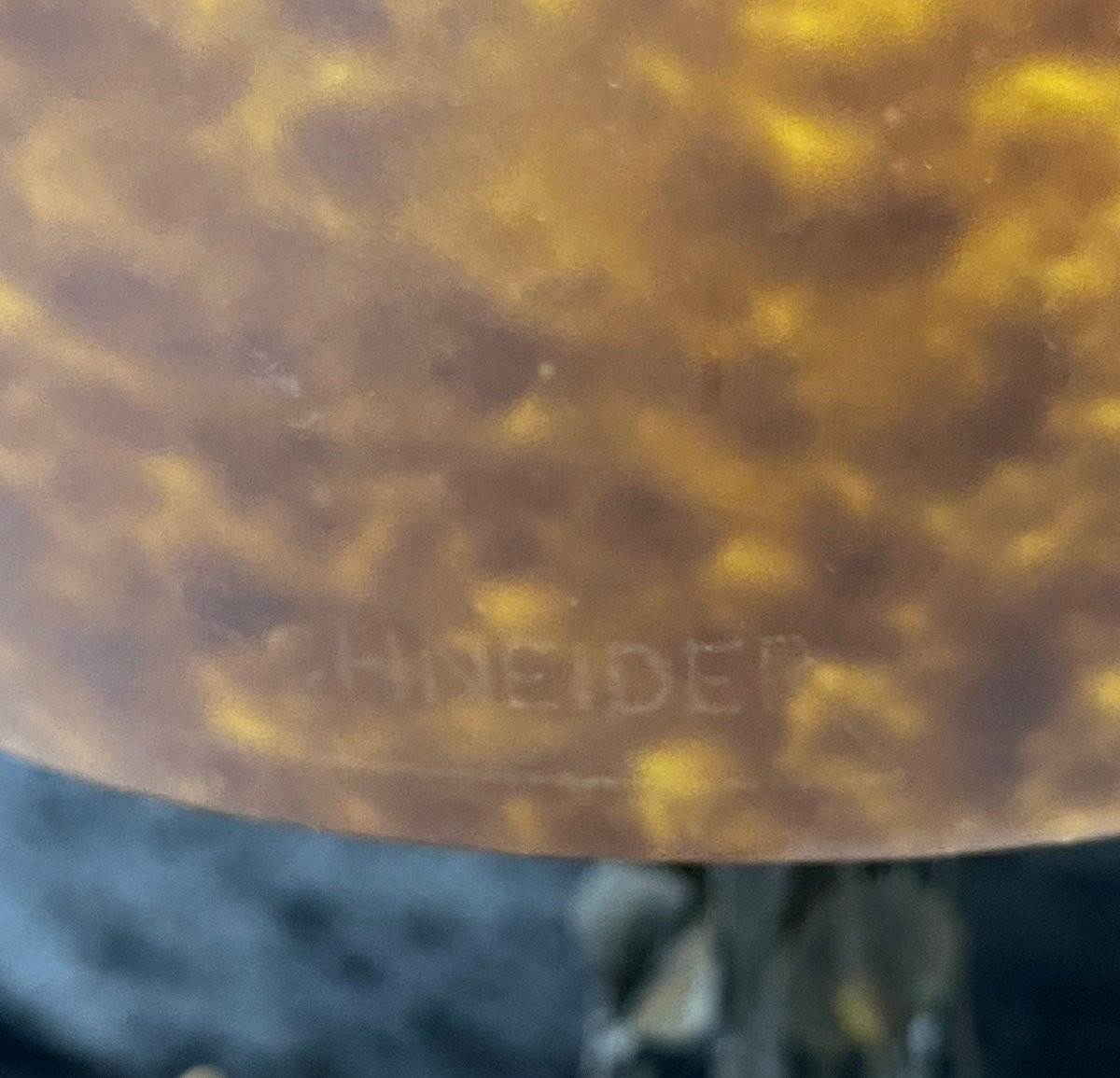 Charles Schneider Glass Paste Lamp-photo-1