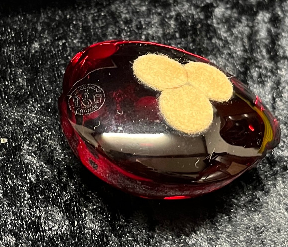 Coccinelle en cristal de Baccarat-photo-3