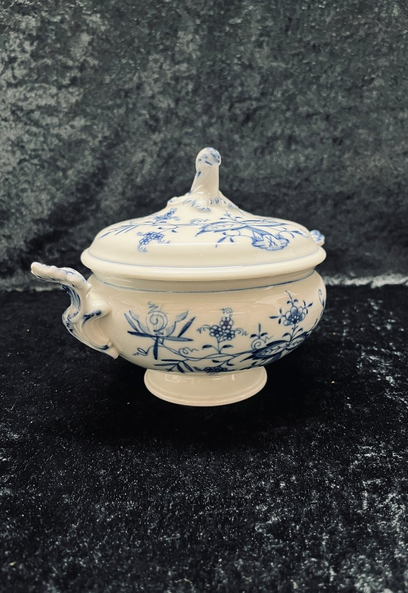 Soupière en porcelaine de Meissen-photo-4