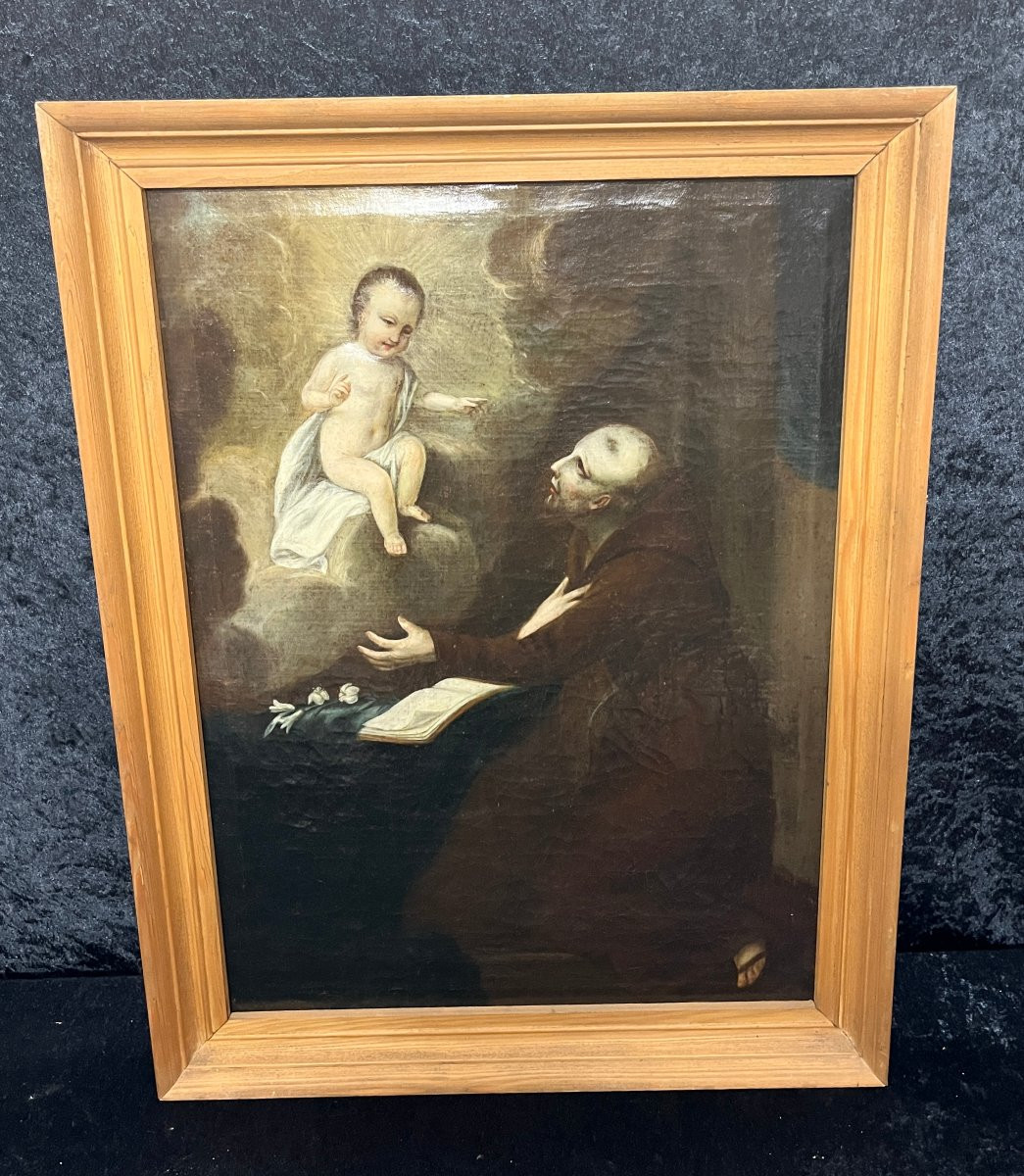 Vision de Saint Antoine de Padoue après Francesco Trevisani-photo-2