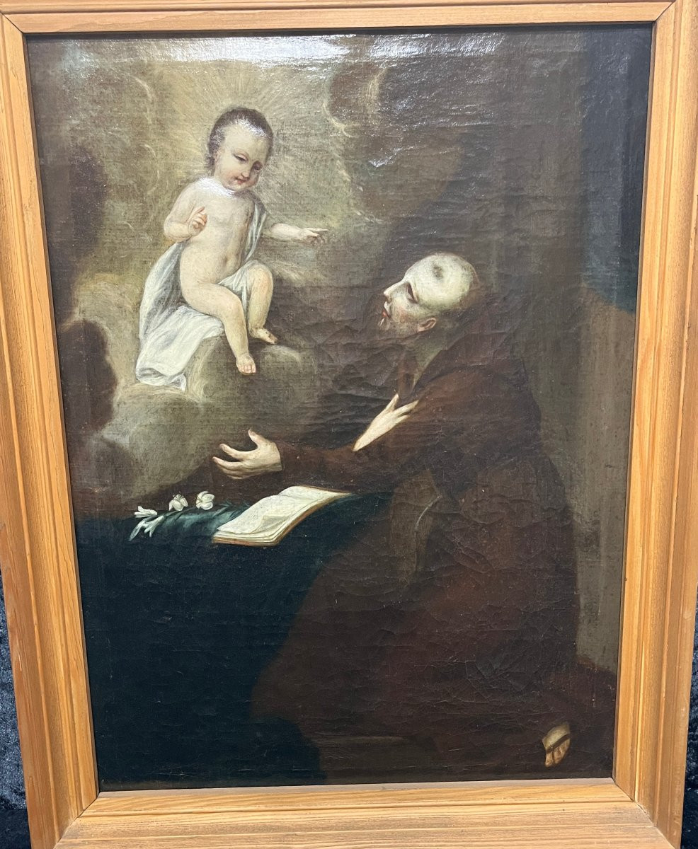 Vision de Saint Antoine de Padoue après Francesco Trevisani-photo-3