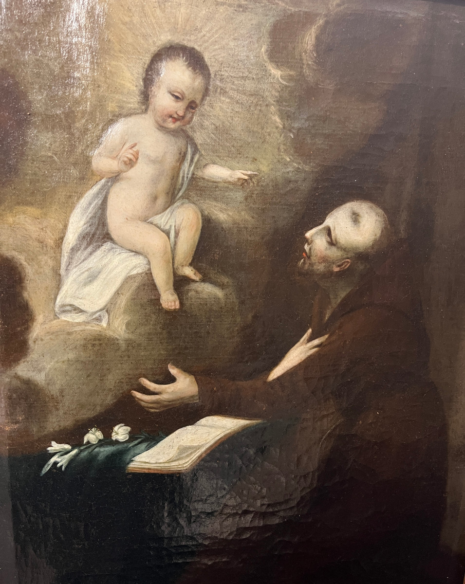 Vision de Saint Antoine de Padoue après Francesco Trevisani